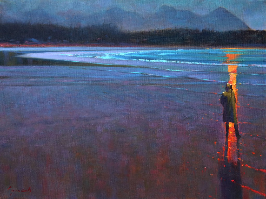 Walking on the Moon, Tofino by BRENT LYNCH