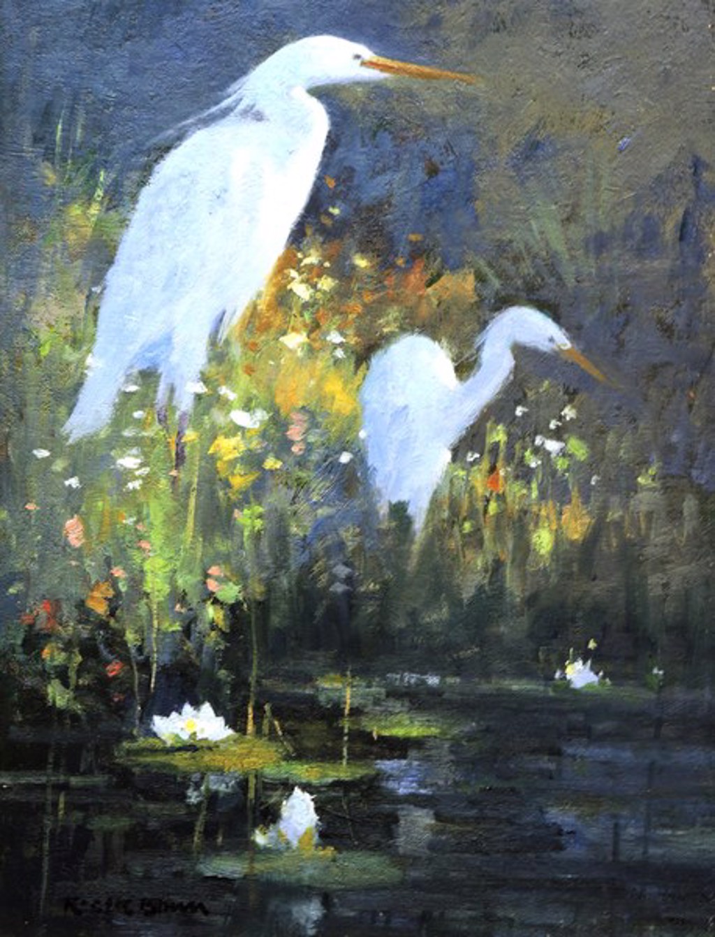 At the Water's Edge by Roger Blum
