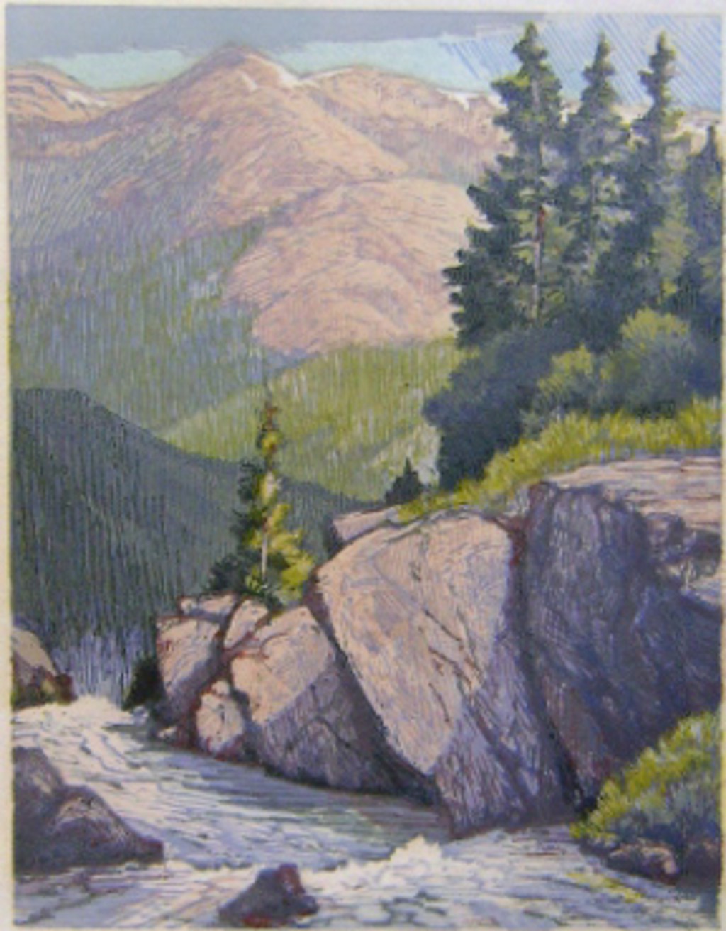 McCullough Gulch by Leon Loughridge