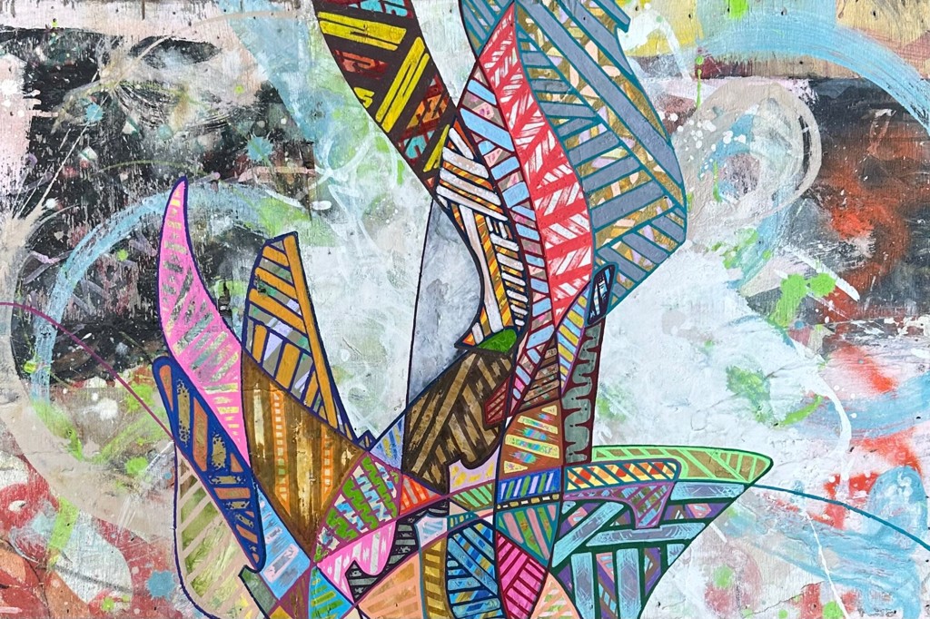 Compass Points / Forming Patterns #4D by Pablo Power