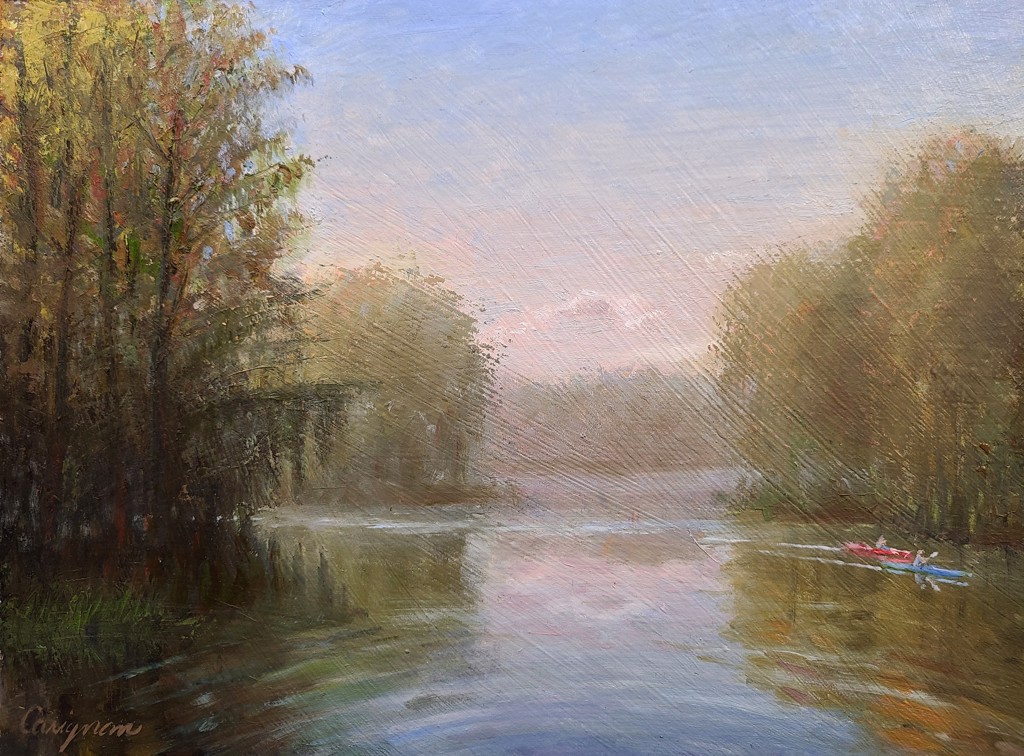 Morning On The Lake by Todd Carignan
