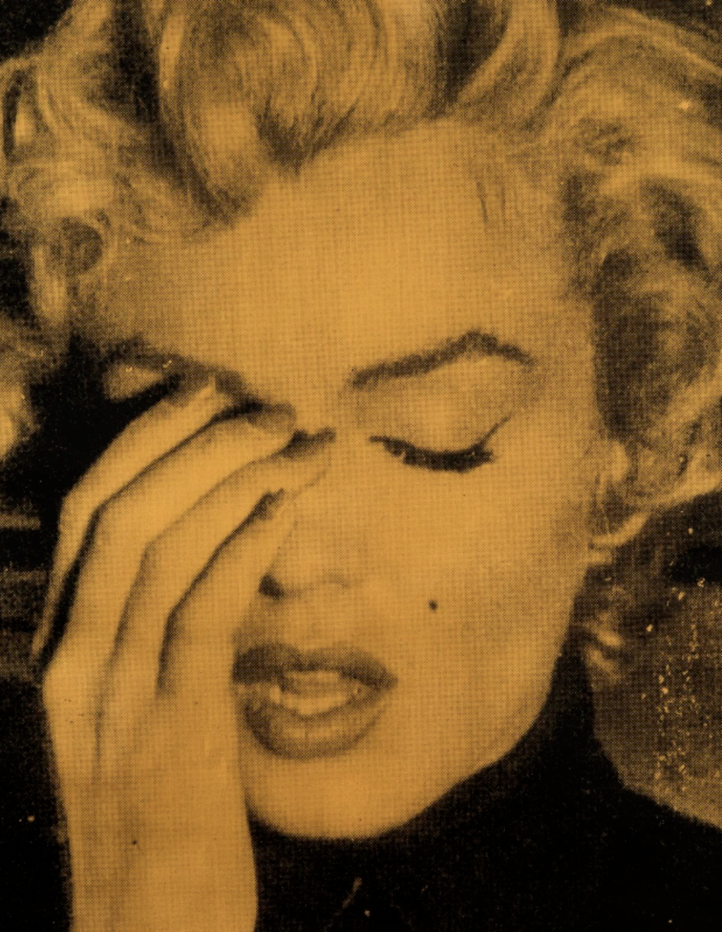 Marilyn California (Vegas Gold) by Russell Young
