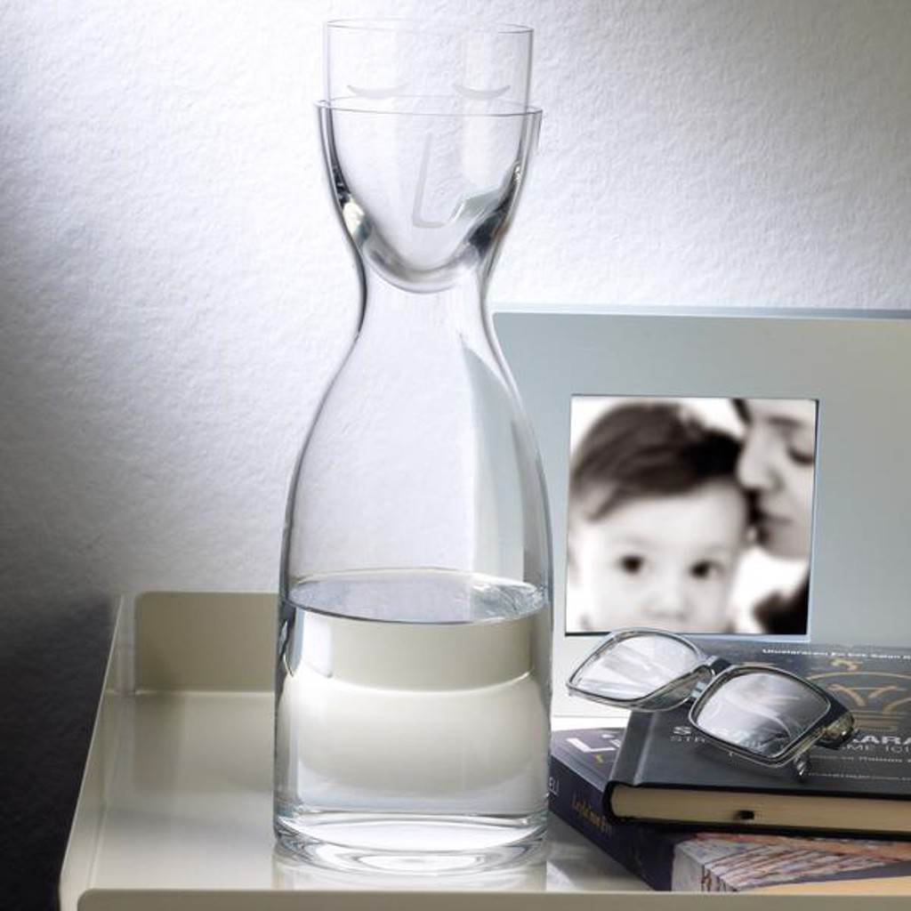 Nude Glass Mr. & Mrs. Water Carafe - Thumbnail 2