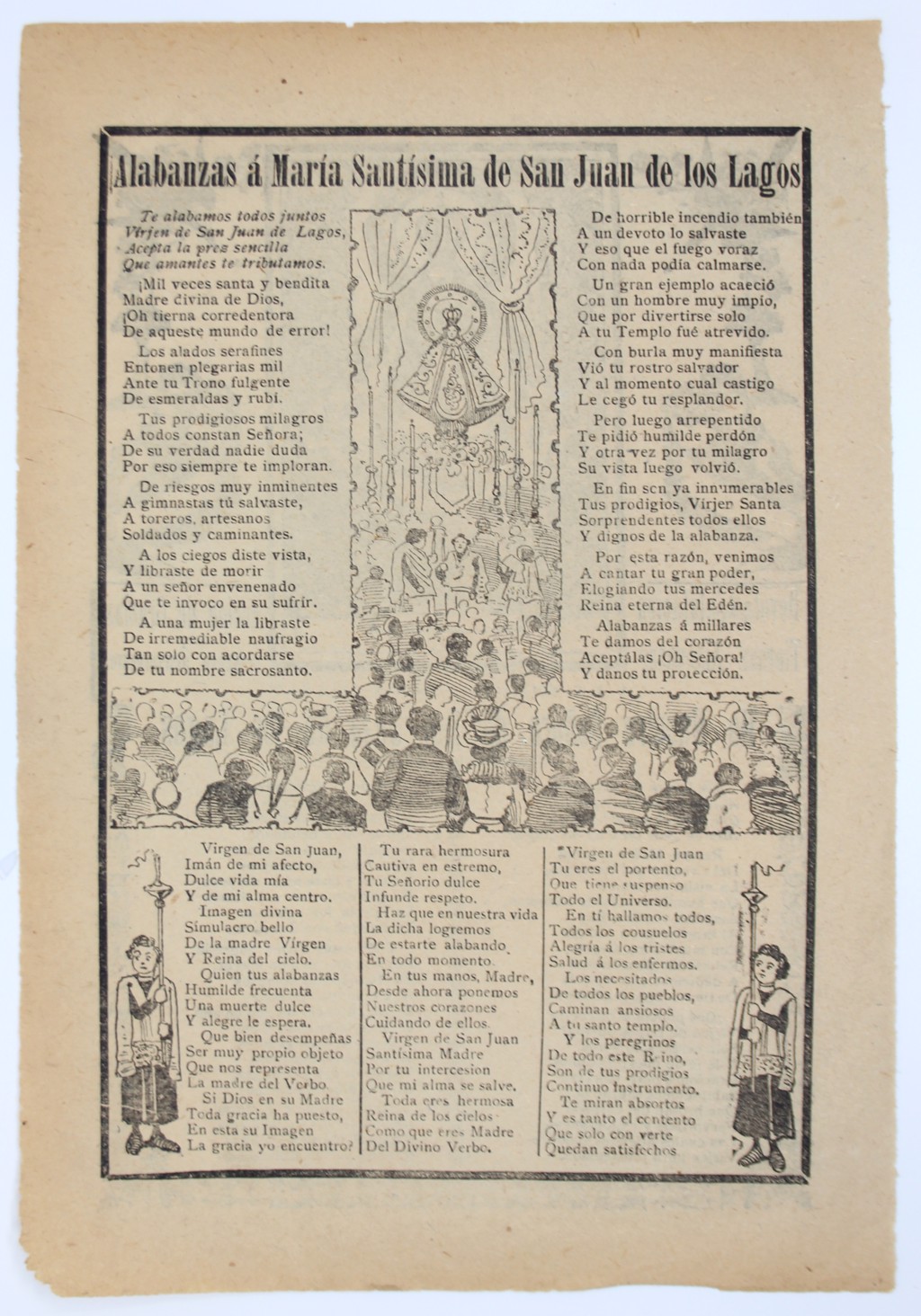 Nuestra Señora de San Juan de los Lagos by José Guadalupe Posada