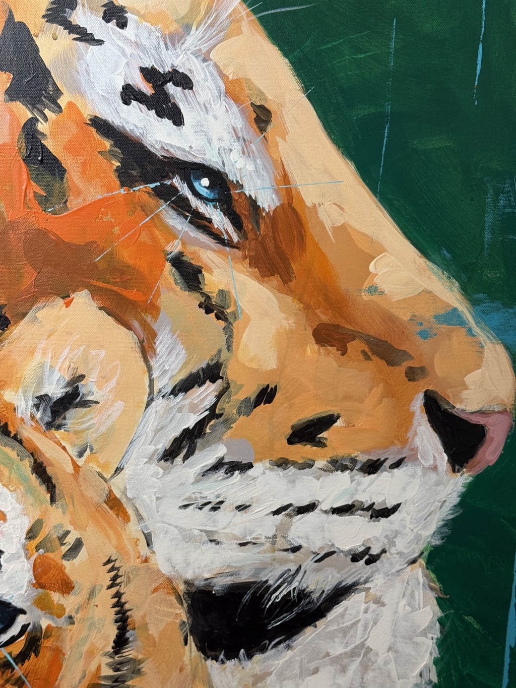 Tiger and Cub by Dominic Mattioli