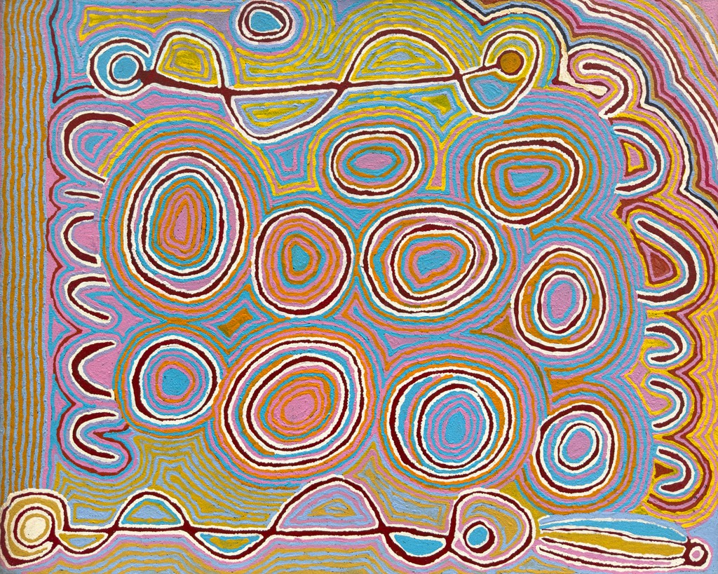 Mina Mina Jukurrpa (Dreaming) by Judy Watson Napangardi