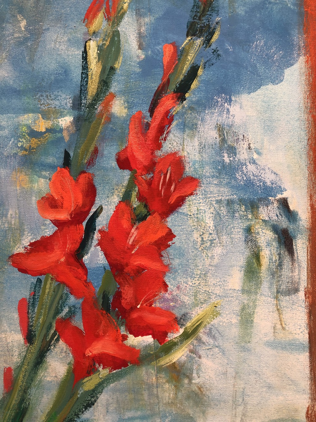 Gladiola Cherry Lake by Melanie Parke