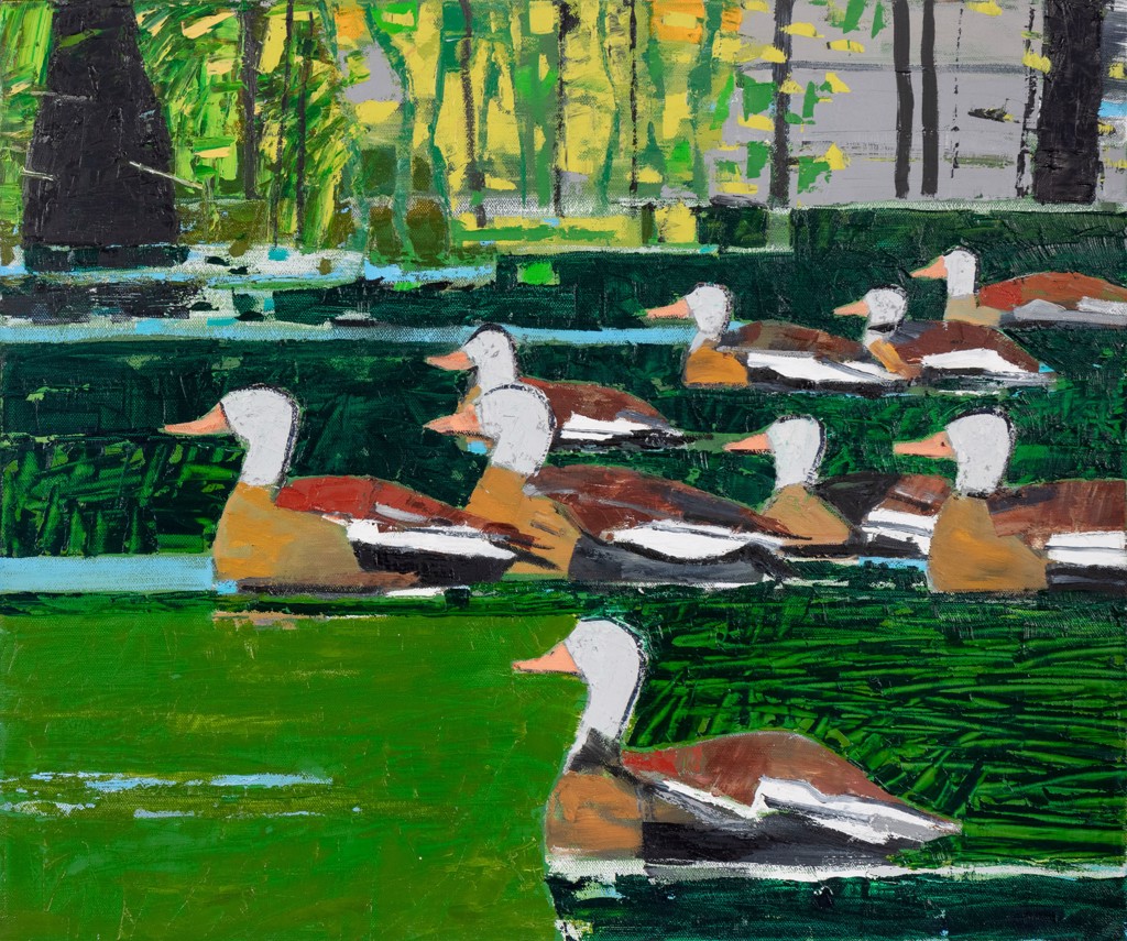 Nine Blind Ducks by Mac Ball
