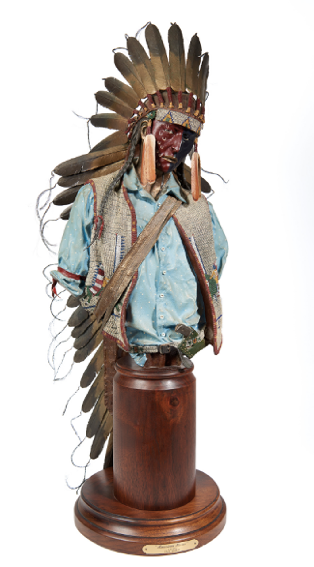American Horse Bust 13/75 by Dave McGary (1958-2013)