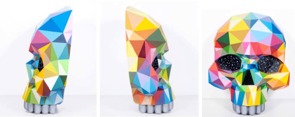 Skull by Okuda San Miguel | GGA GALLERY