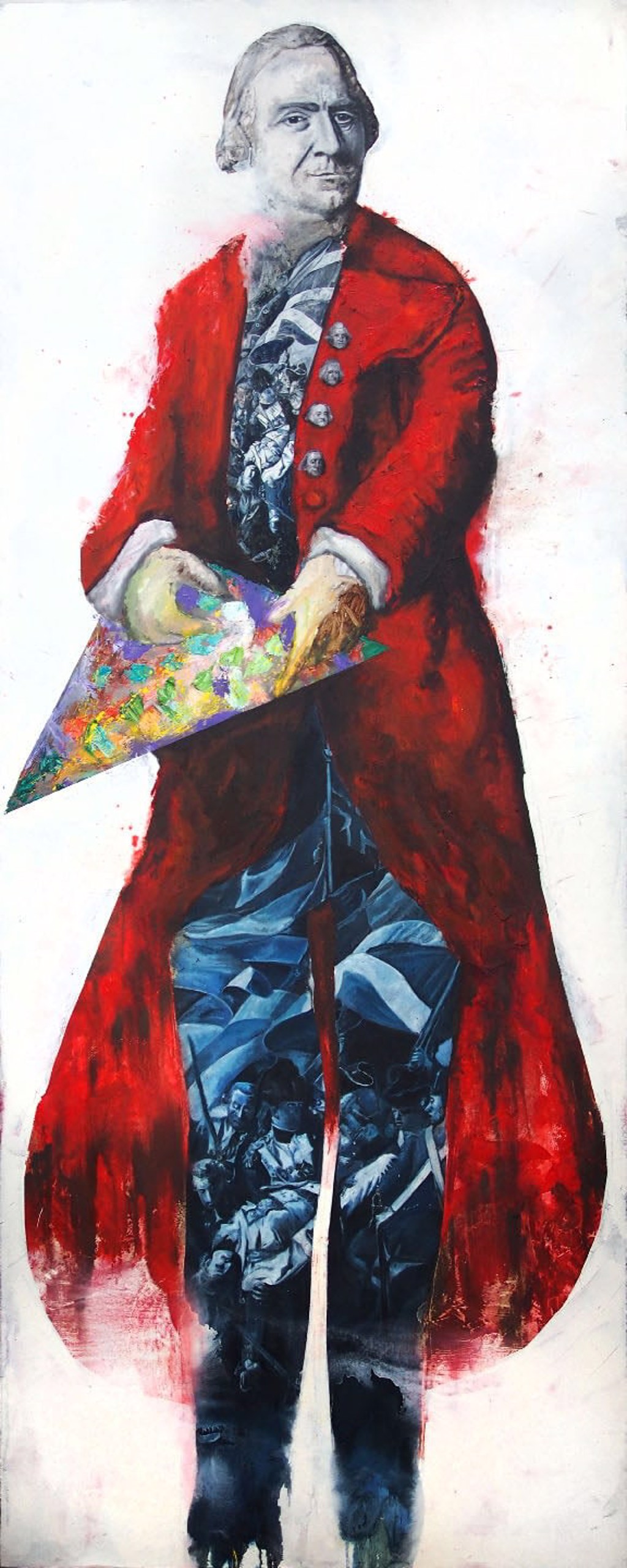 Palette For A Nation (Samuel Adams) by Jac Lahav