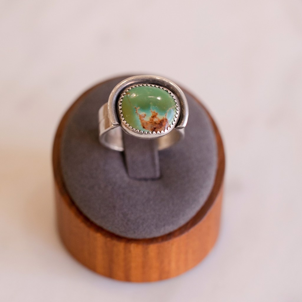 009 - Royston Green Day Ring by Candice Jennings