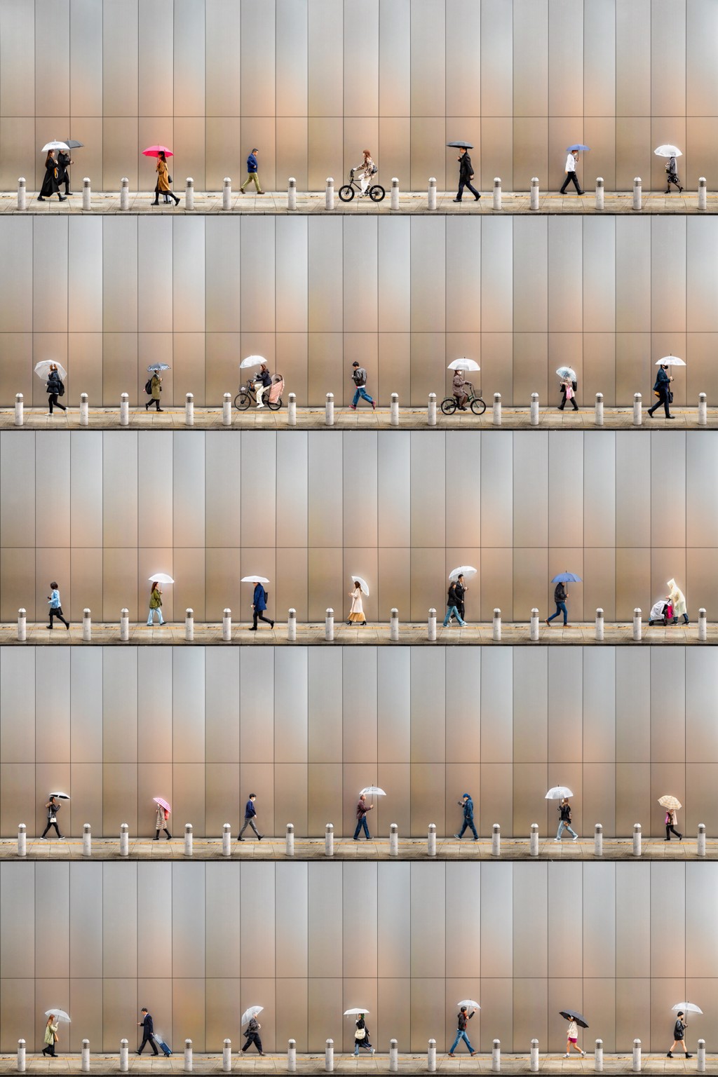 Time Lapse. Shinsaibashi, Osaka by Xan Padron