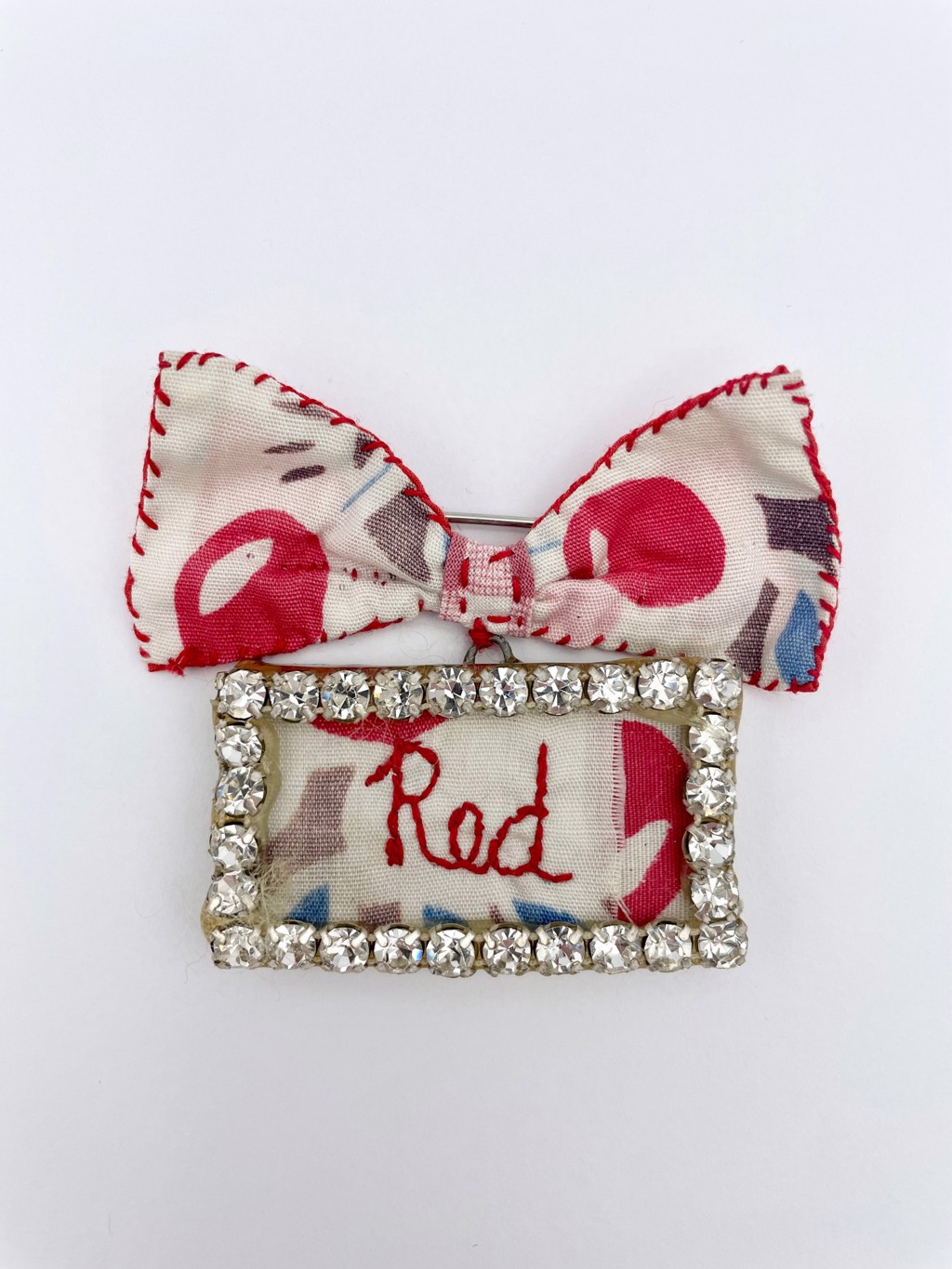 Julier Reed Brooch Red Brooch by Julie Arkell | Contemporary Applied Arts