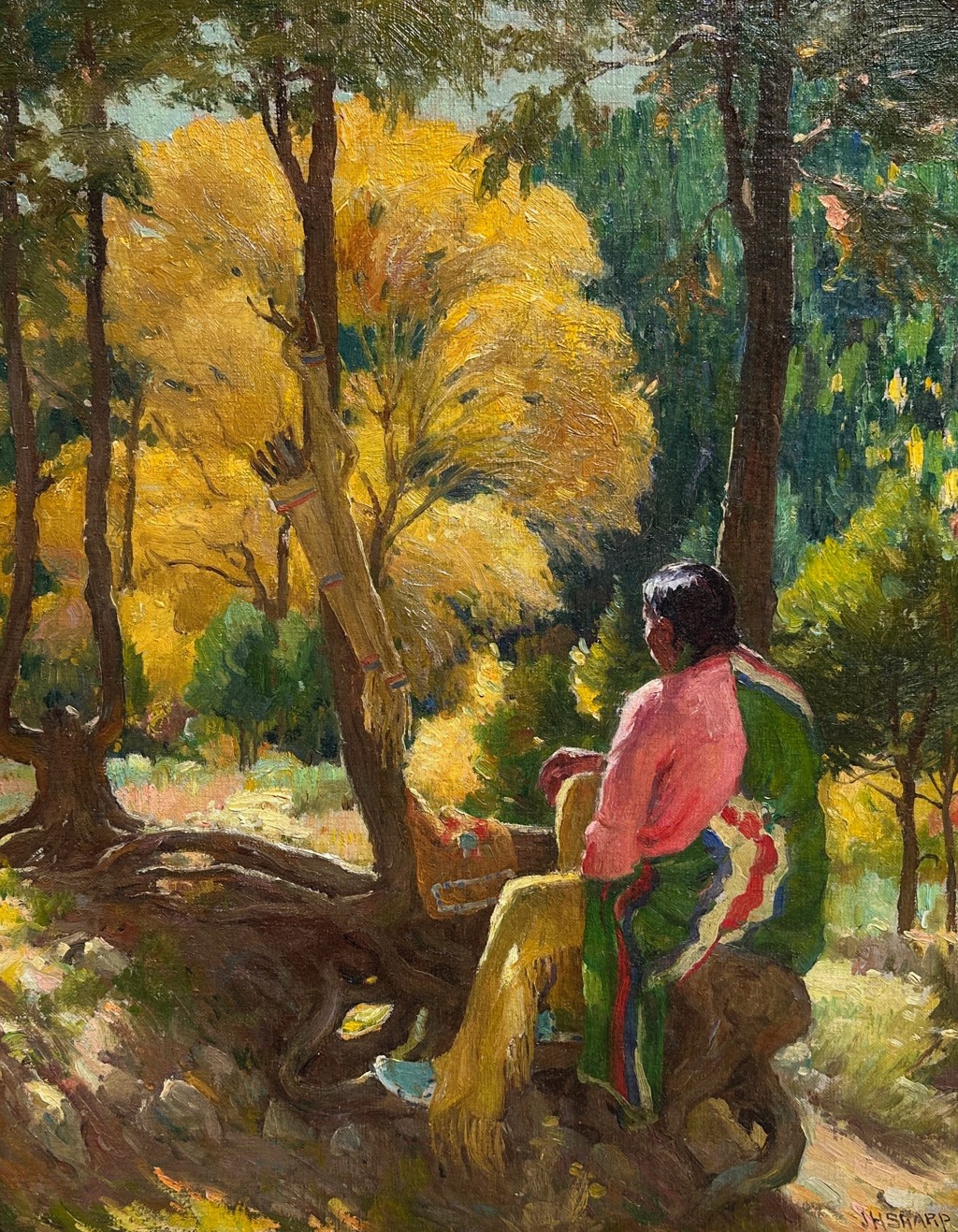 Contemplation by Joseph Henry Sharp