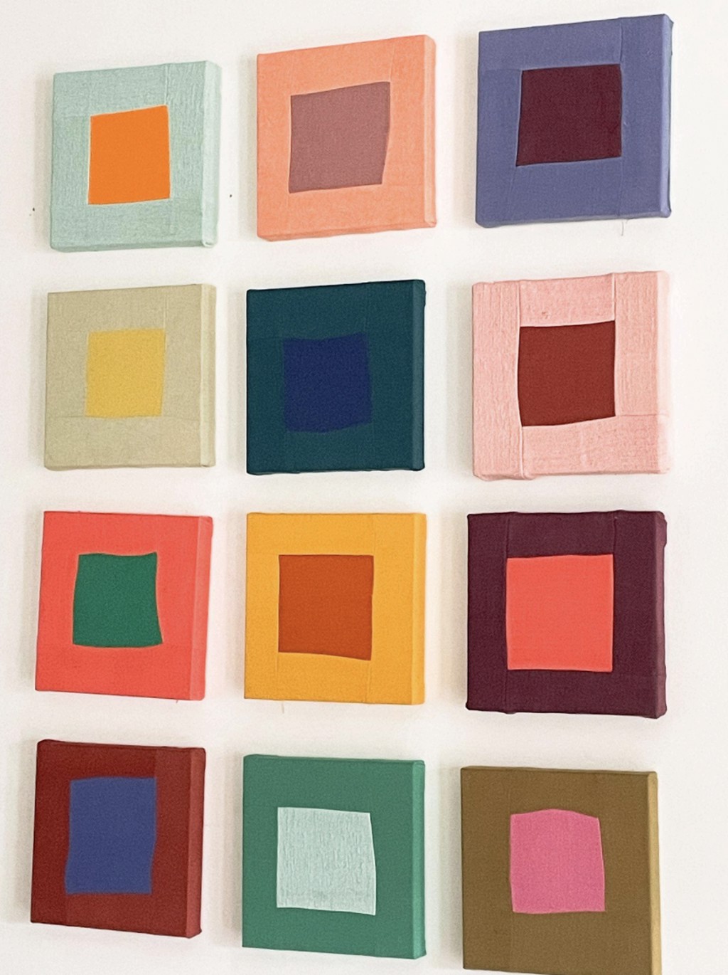 Color Study Grid Color Study Grid (SOLD) by Sydney Zester | Anne Irwin Fine Art