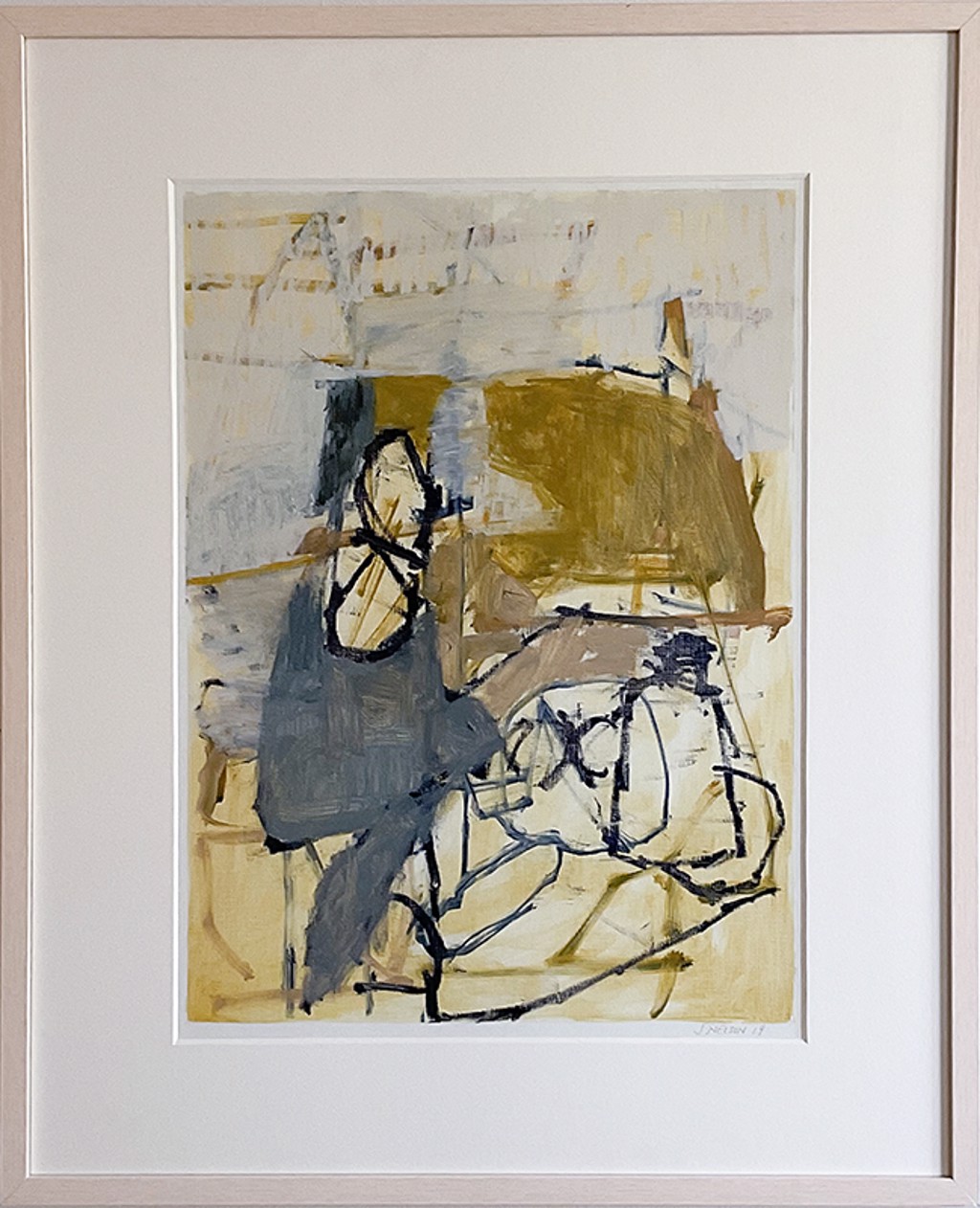 Ian Stevenson 希少直筆ドローイング Workstation 2 by Jenny Nelson | Carrie Haddad Gallery