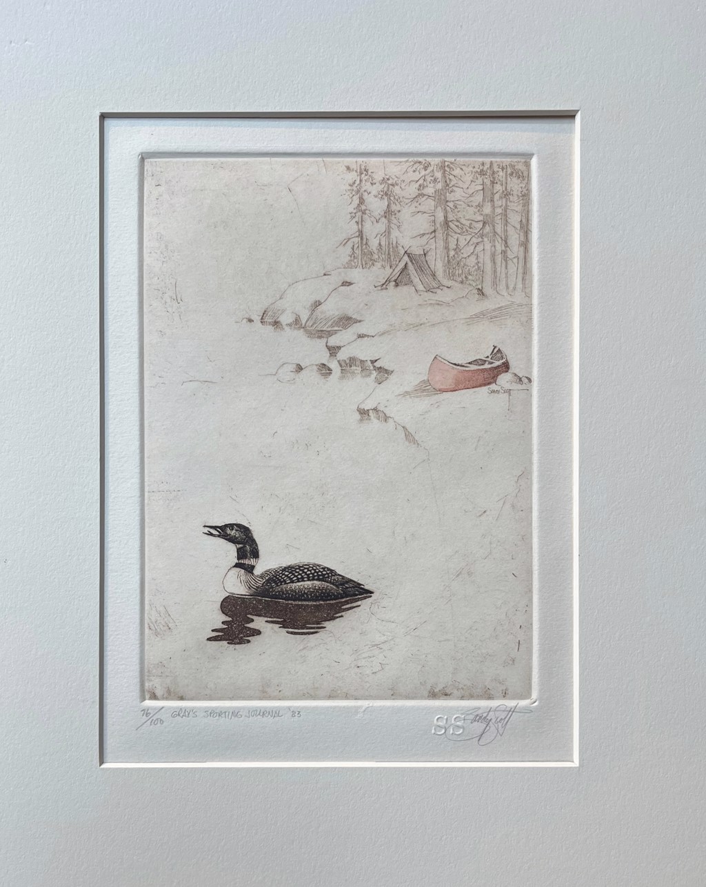 Gray's Sporting Journal-Loon by Sandy Scott
