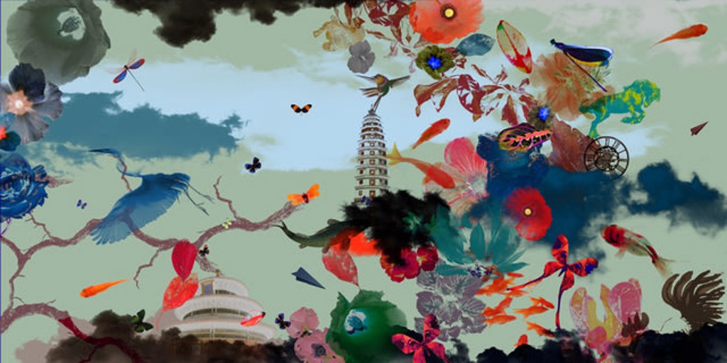 Oriental Memory A by Guang-Yu Zhang