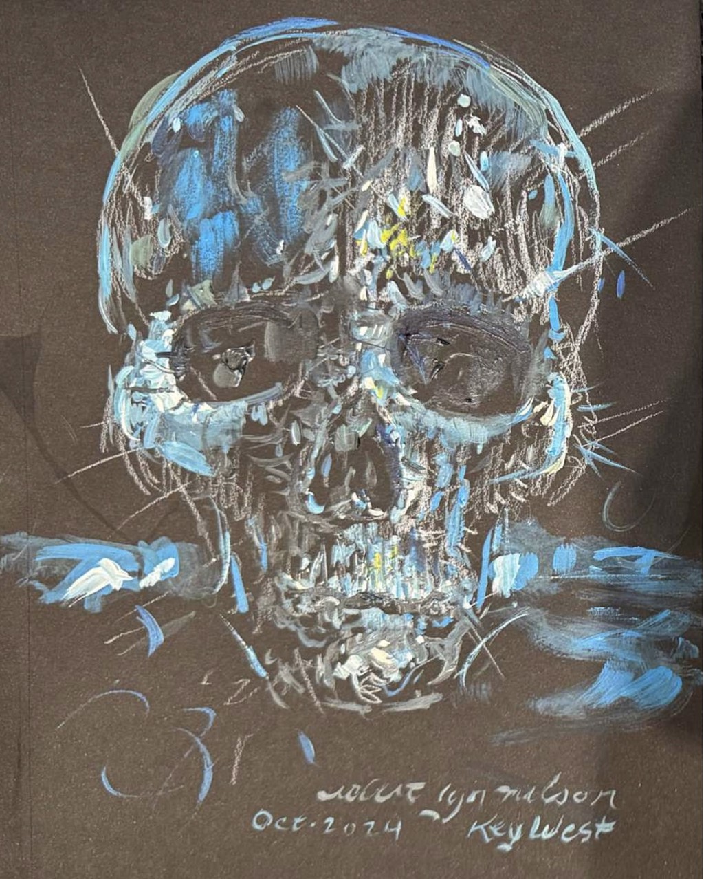 Holle Skull No. 1 by Robert Lyn Nelson