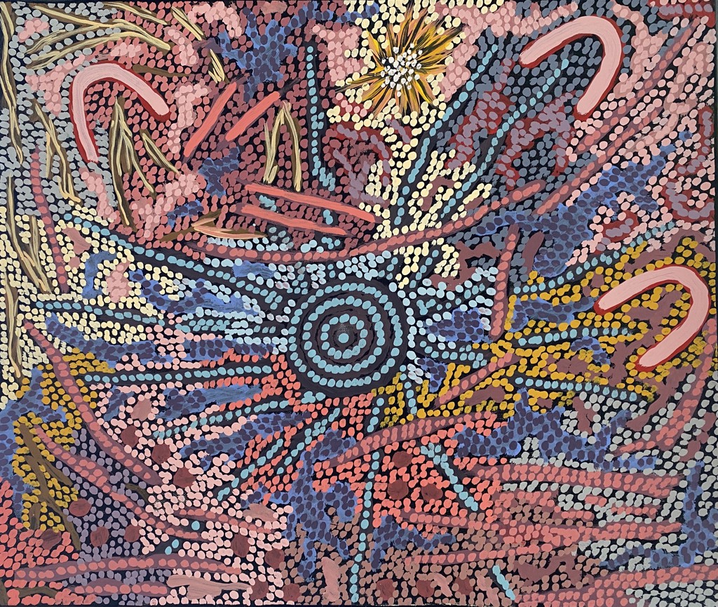 Grandmother's Country by Gabriella Possum Nungurrayi | Amy Kaslow