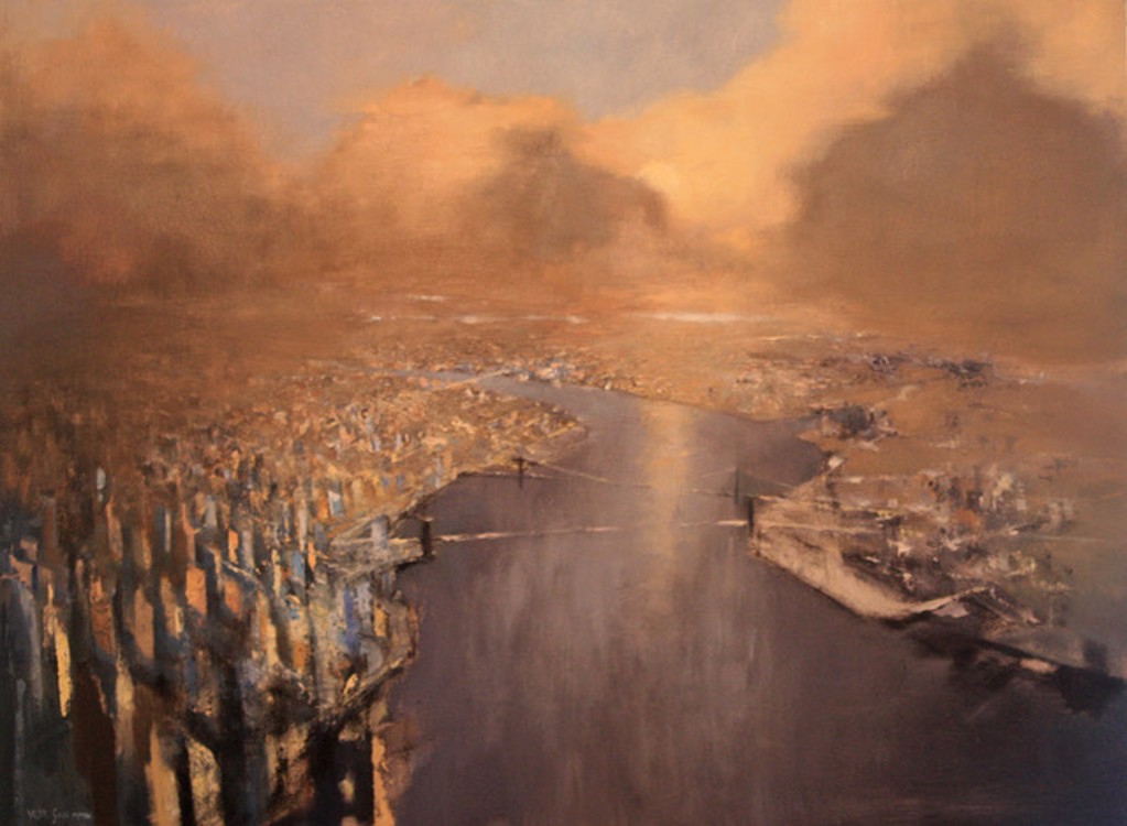 NYC No.5, Sunrise by Bill Simpson