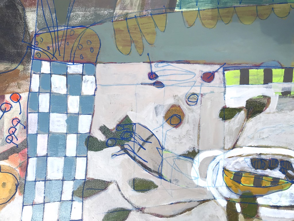 Lemon Tree with Cherries, Bananas and Brazil Nuts by Rachael Van Dyke