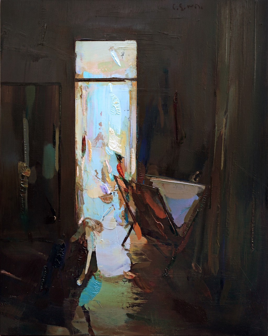 Door and mirror (interior) by Carlos San Millán