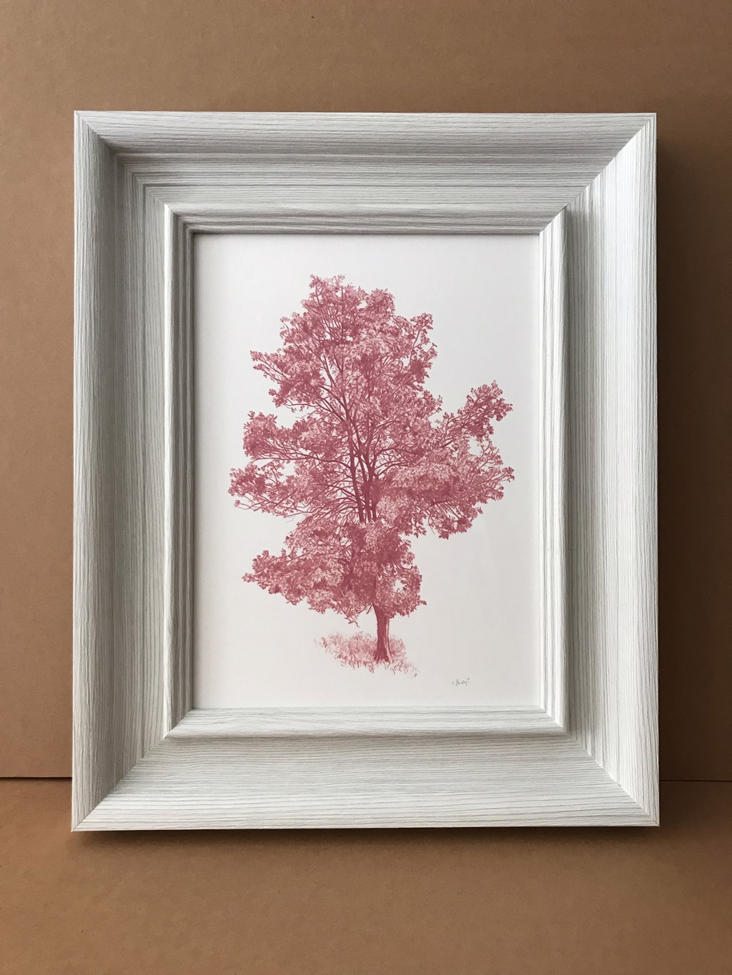 Árbol En Rosa Hibisco by Conchita Bardají