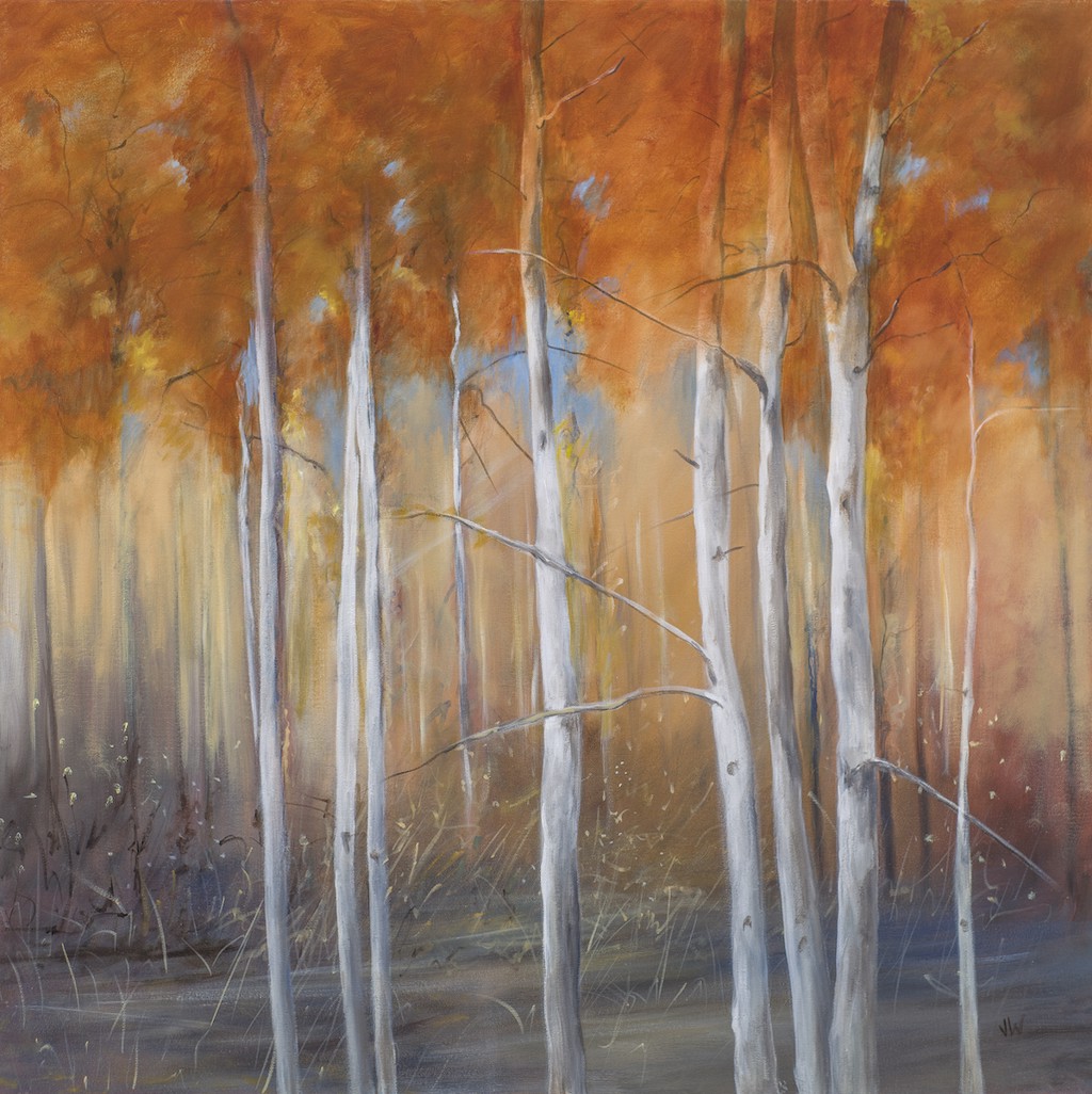 Forest of Red and Gold by Jan Wagstaff
