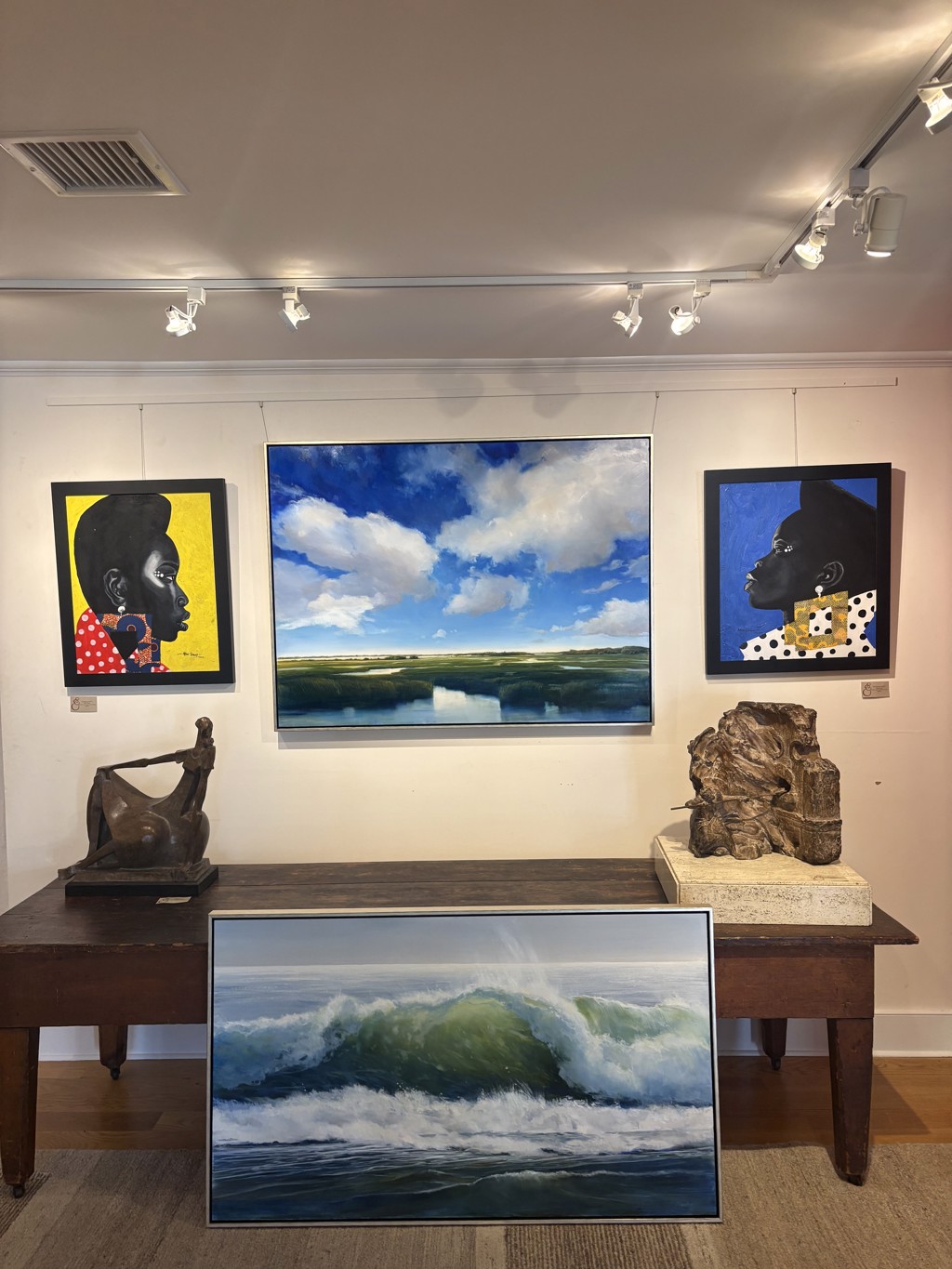 Vast and Blue by Janine Robertson | Eisenhauer Gallery