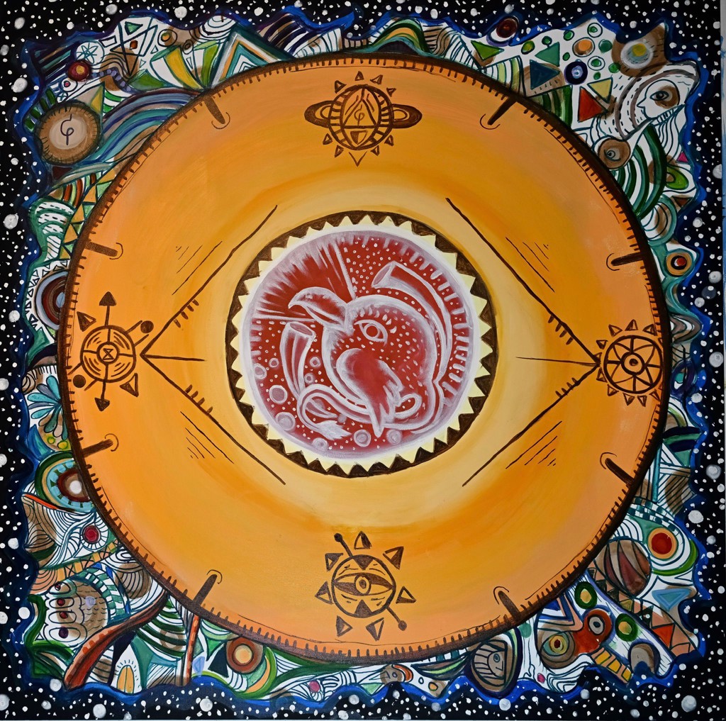 L'étreint astral by Charles Plétincx