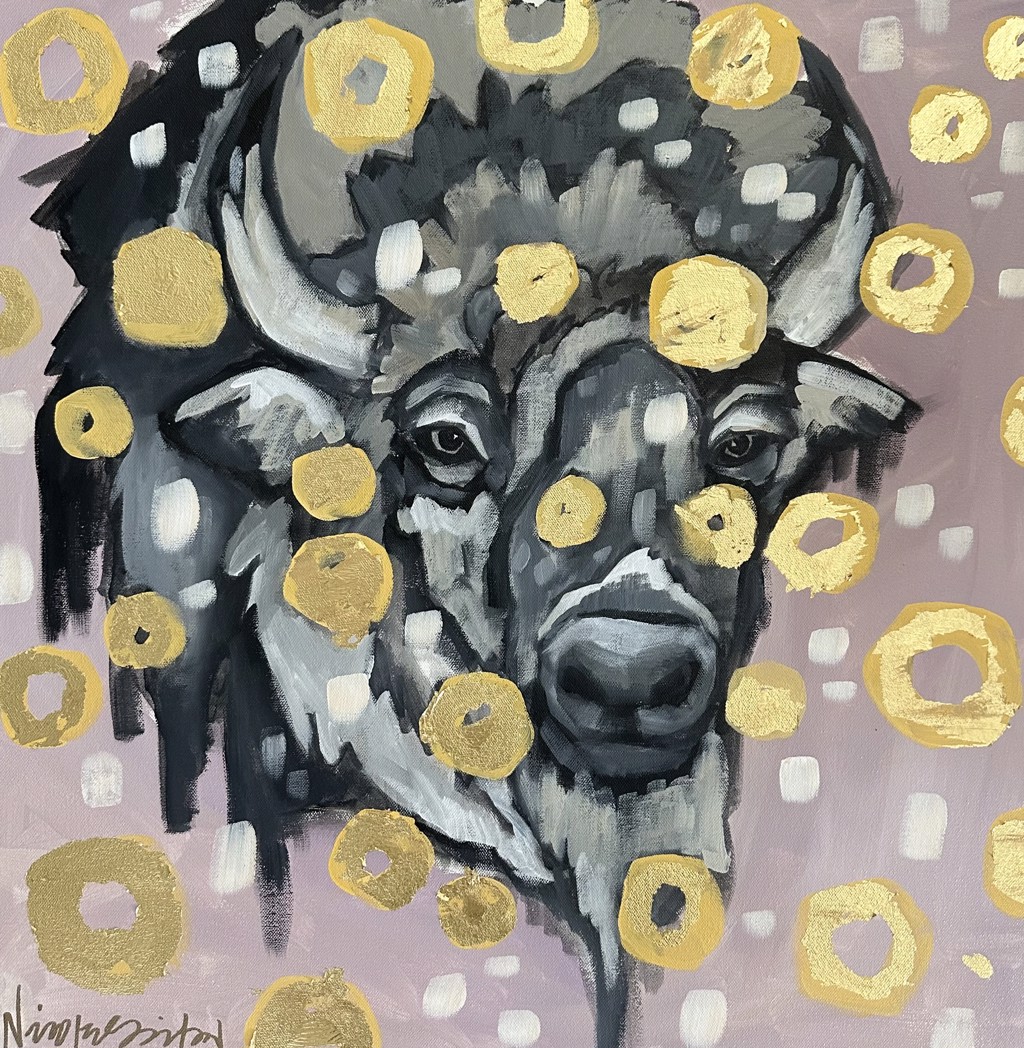 Convergence Series Bison by Nicole Gaitan