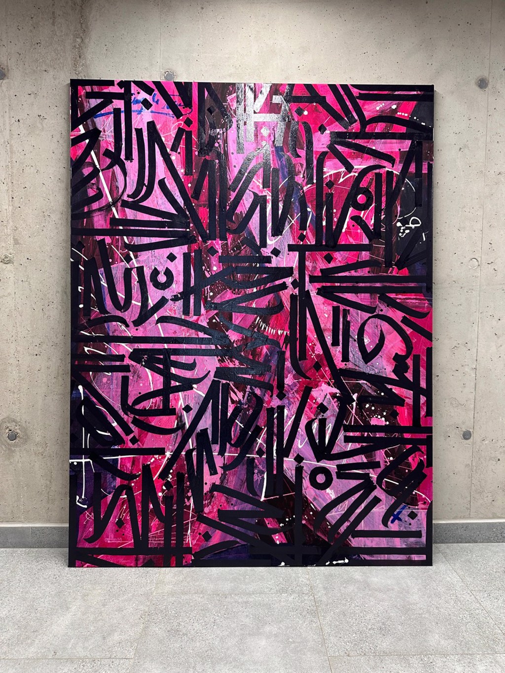Black on Pink by Kate Paul