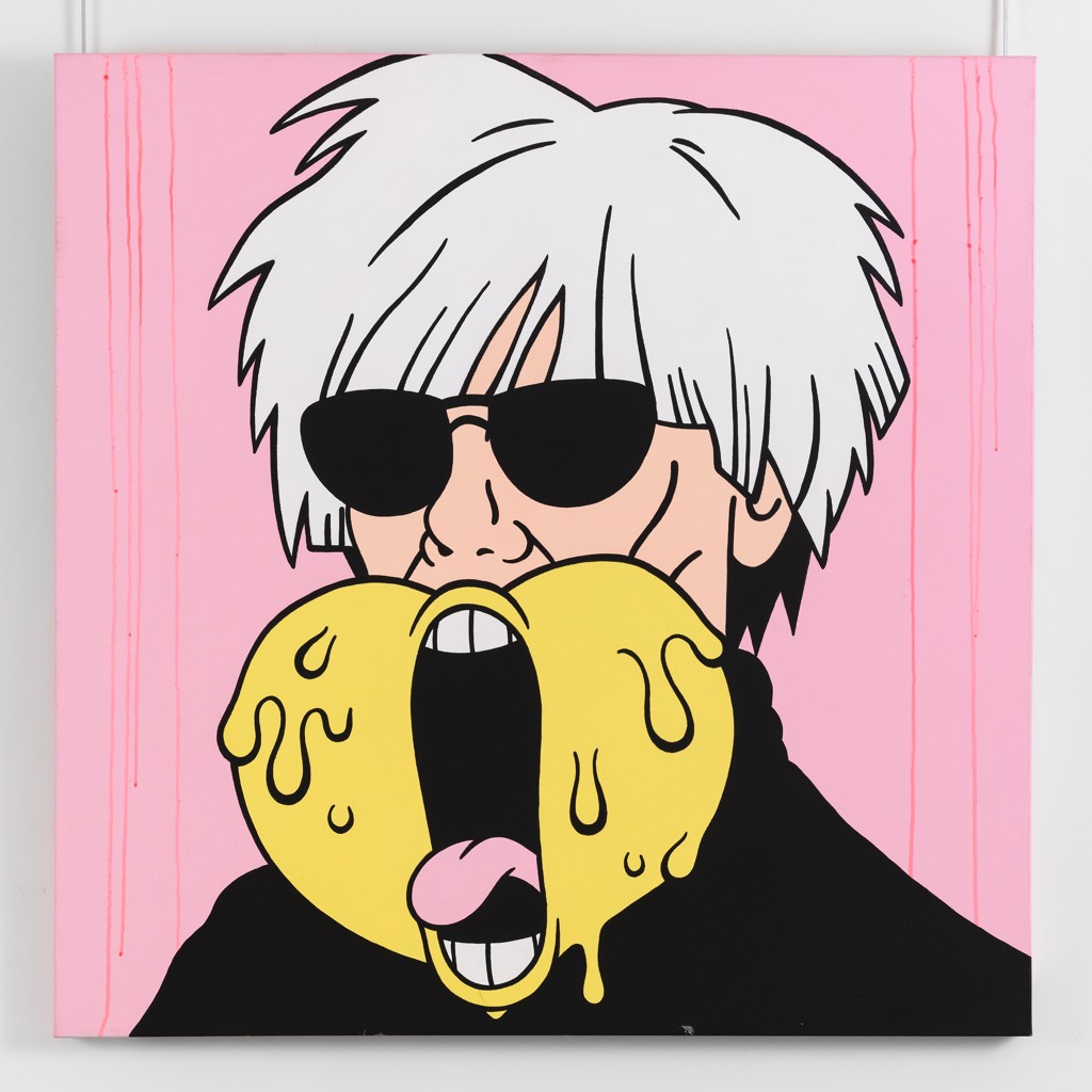 Wharhol Screaming Heart (Yellow) by Antoine TAVA