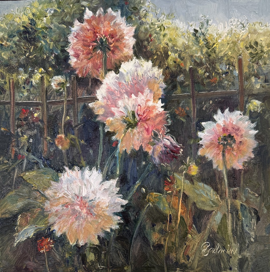 The Dahlia Garden by Peggy Jelmini