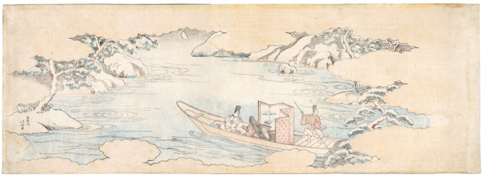 Ukifune - Chapter 51 from the Tale of Genji by Hokusai | The Art