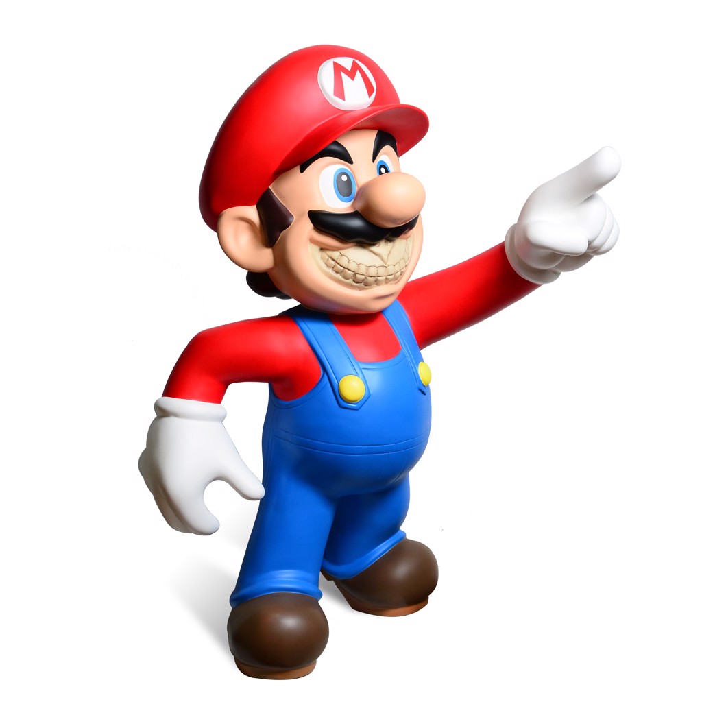Mario Grin by Ron English | GGA GALLERY