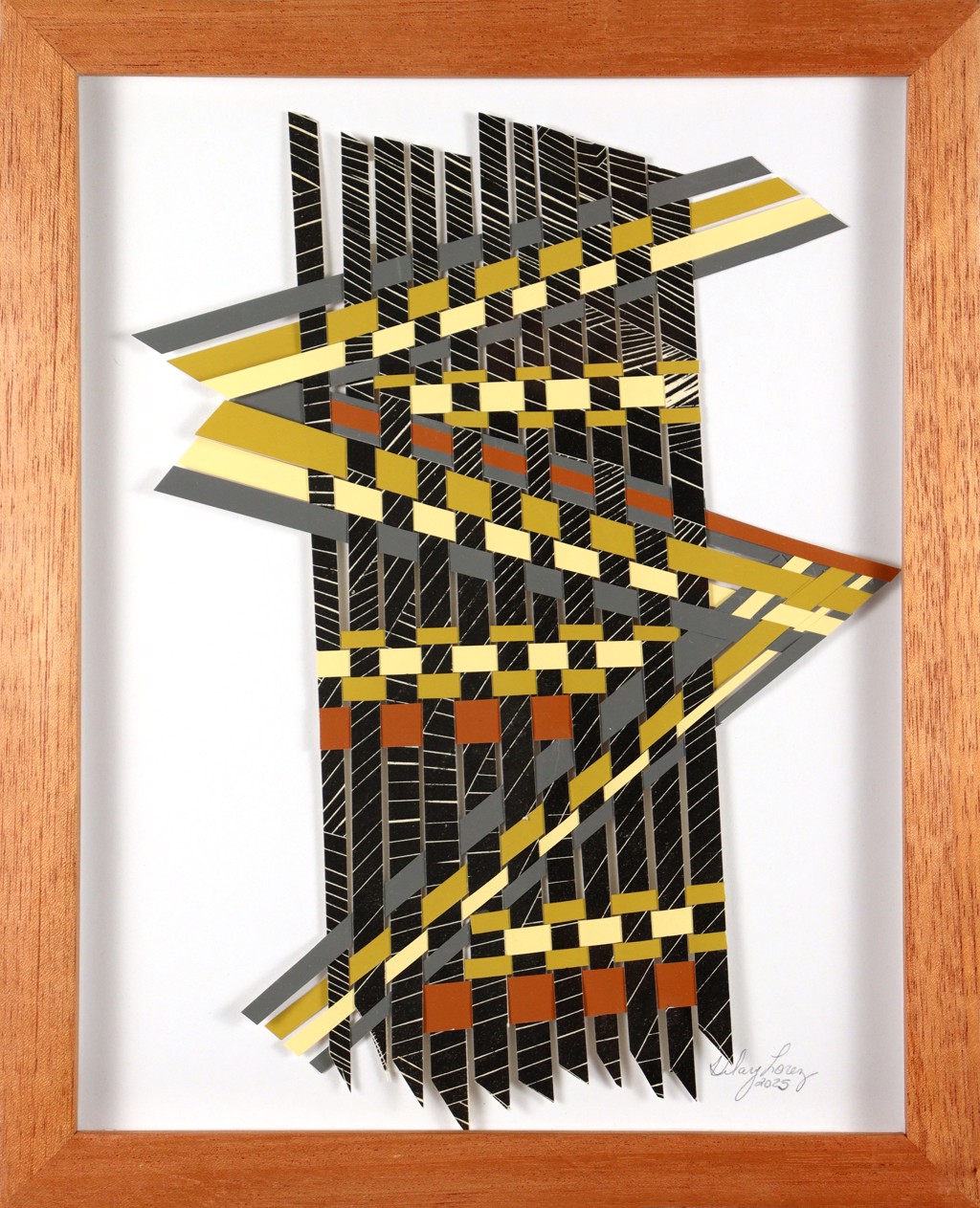 Zig Zag Composition by Hilary Lorenz