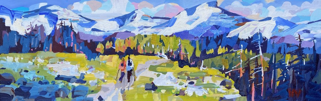 Alpine Hike by RICK BOND