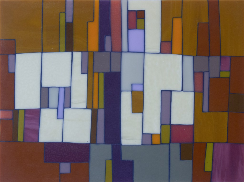 Time Division/ Burnt Orange Blush by Laurie Frick