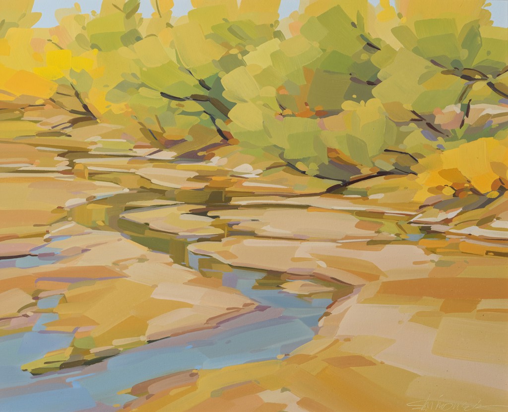 Flowing Softly by Mick Shimonek