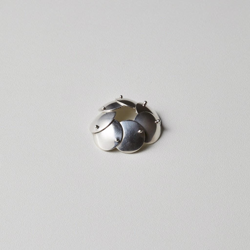 Collapsible Tactile Ring - Large by Mara Irsara | Contemporary Applied Arts