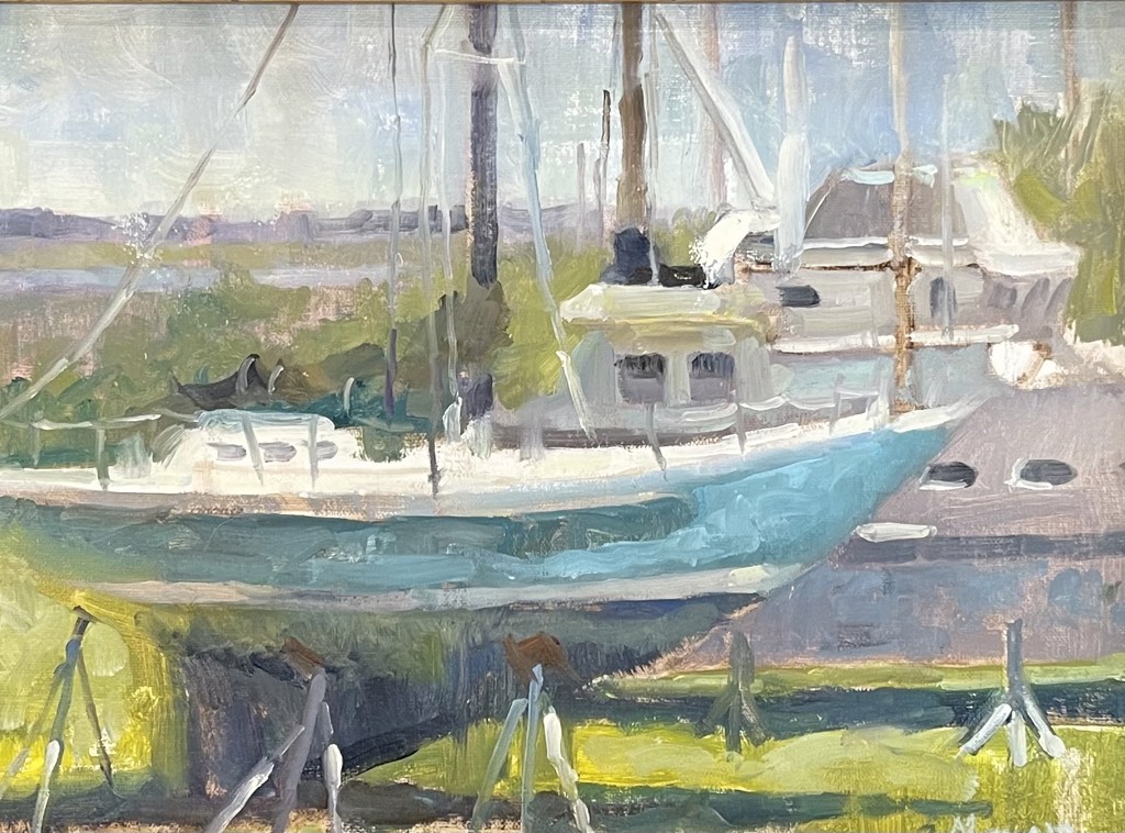 Boatyard by Laurie Meyer