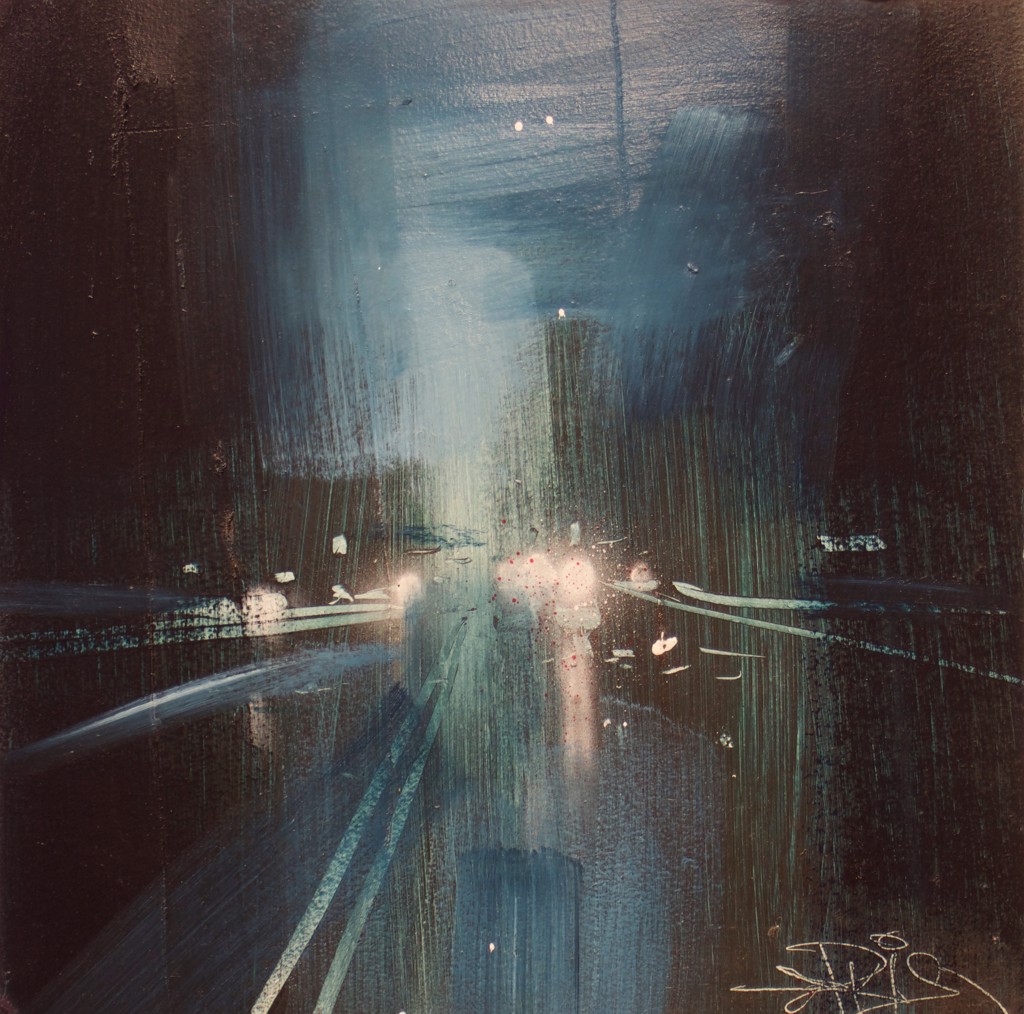 Blue Hue #18 by Percy Fortini Wright