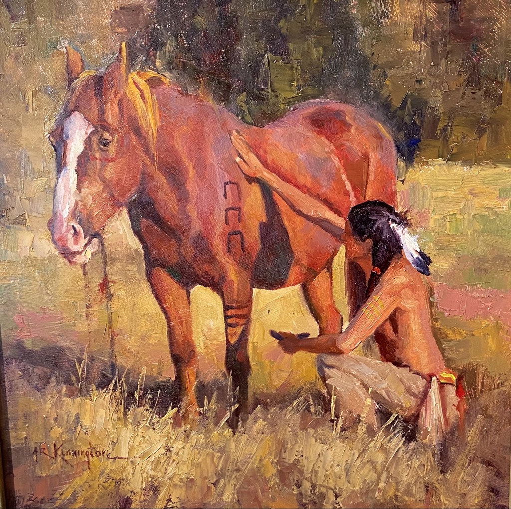 A WARRIOR'S CANVAS by Rick Kennington