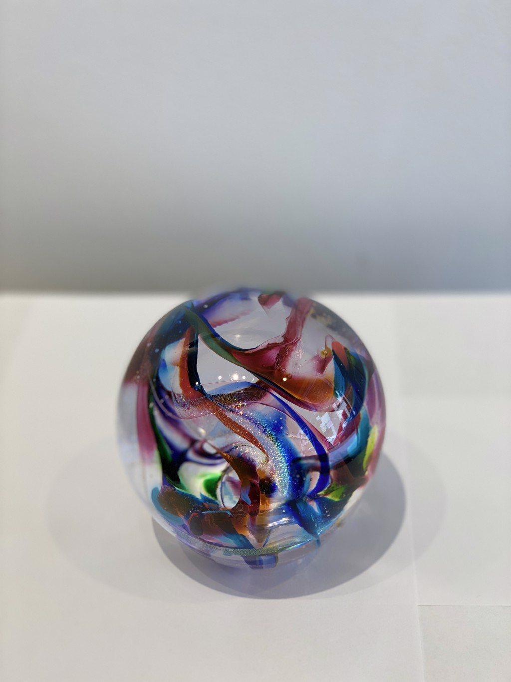 Glass Globe 13 (SOLD!) by David Goldhagen