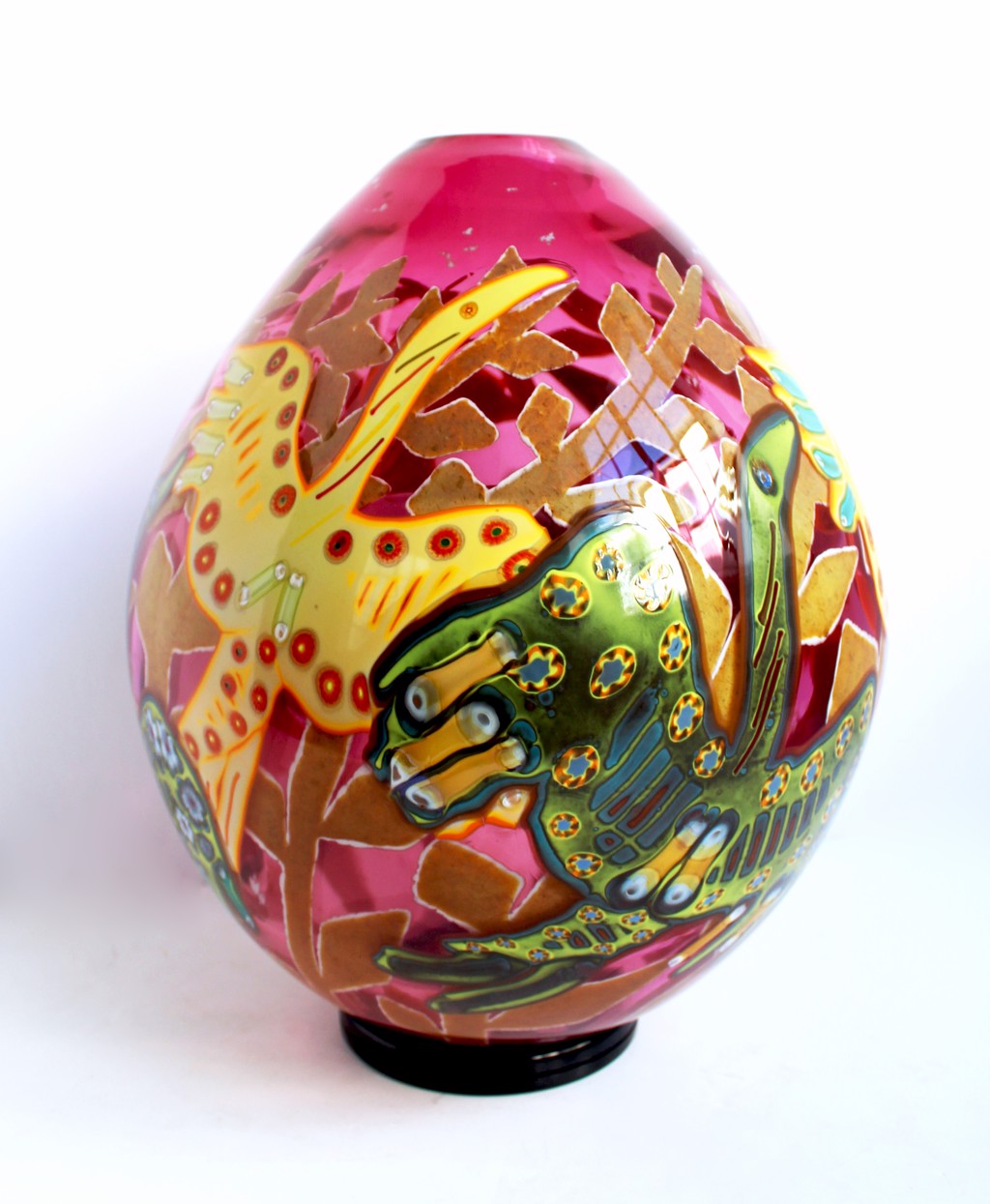 Cranes Vessel by Rick and Valerie Beck