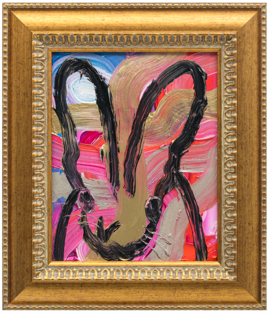 Pink Totem by Hunt Slonem | Laura Rathe Fine Art