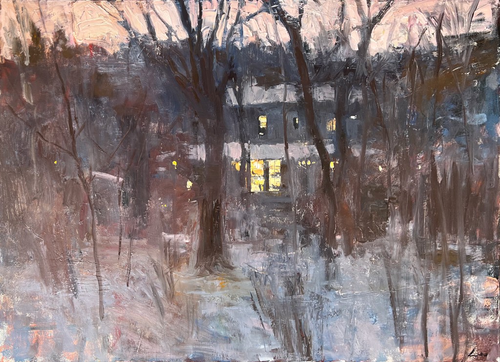 The House in the Woods by Patrick Lee | Mark Rengers Gallery